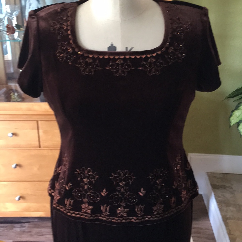 Velvet Chocolate Dress
